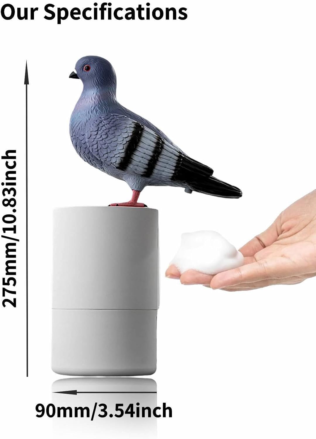 Bird of Peace Foam Soap Dispenser