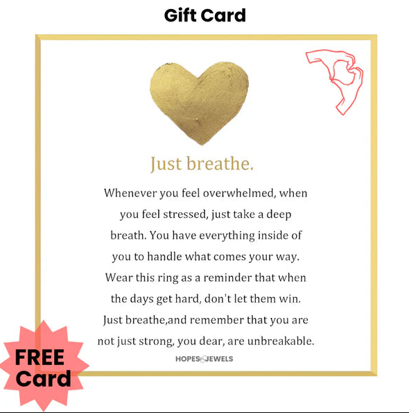 Just Breathe Comfort Ring