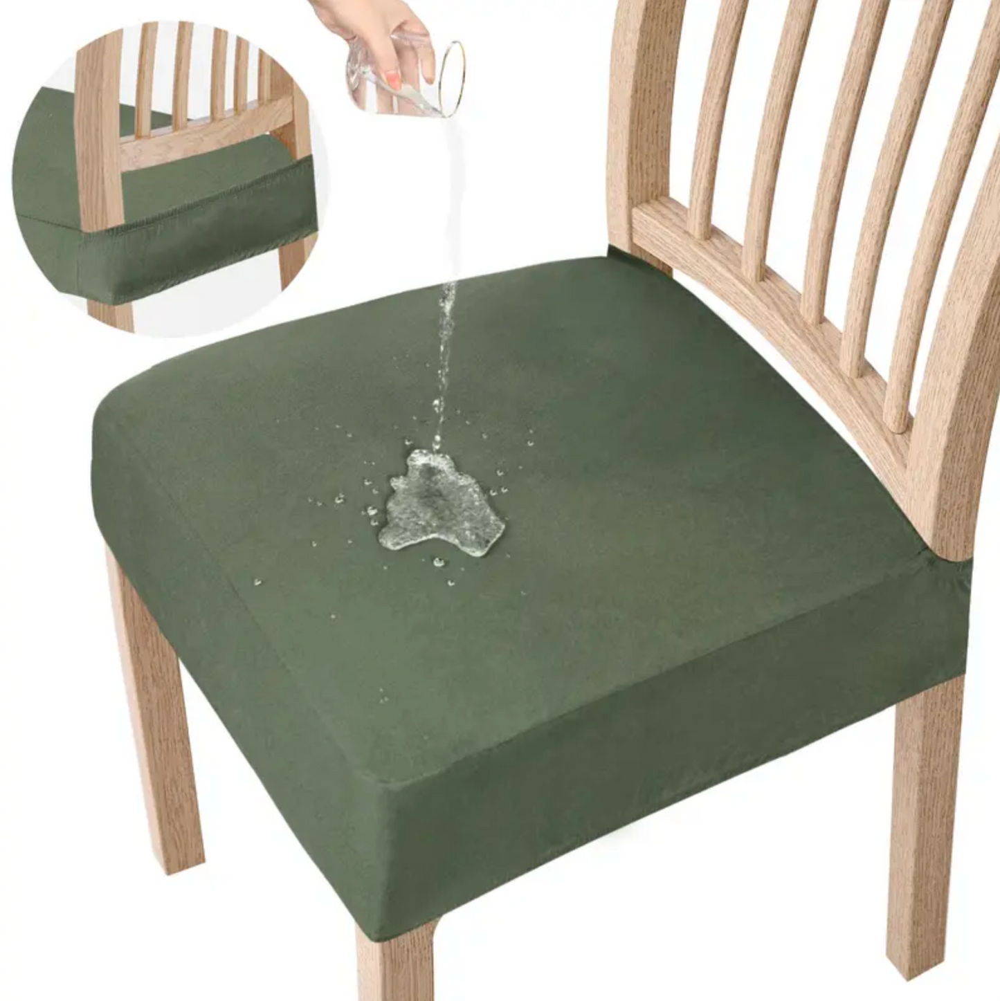 100% Waterproof Seat Covers for Dining Chairs