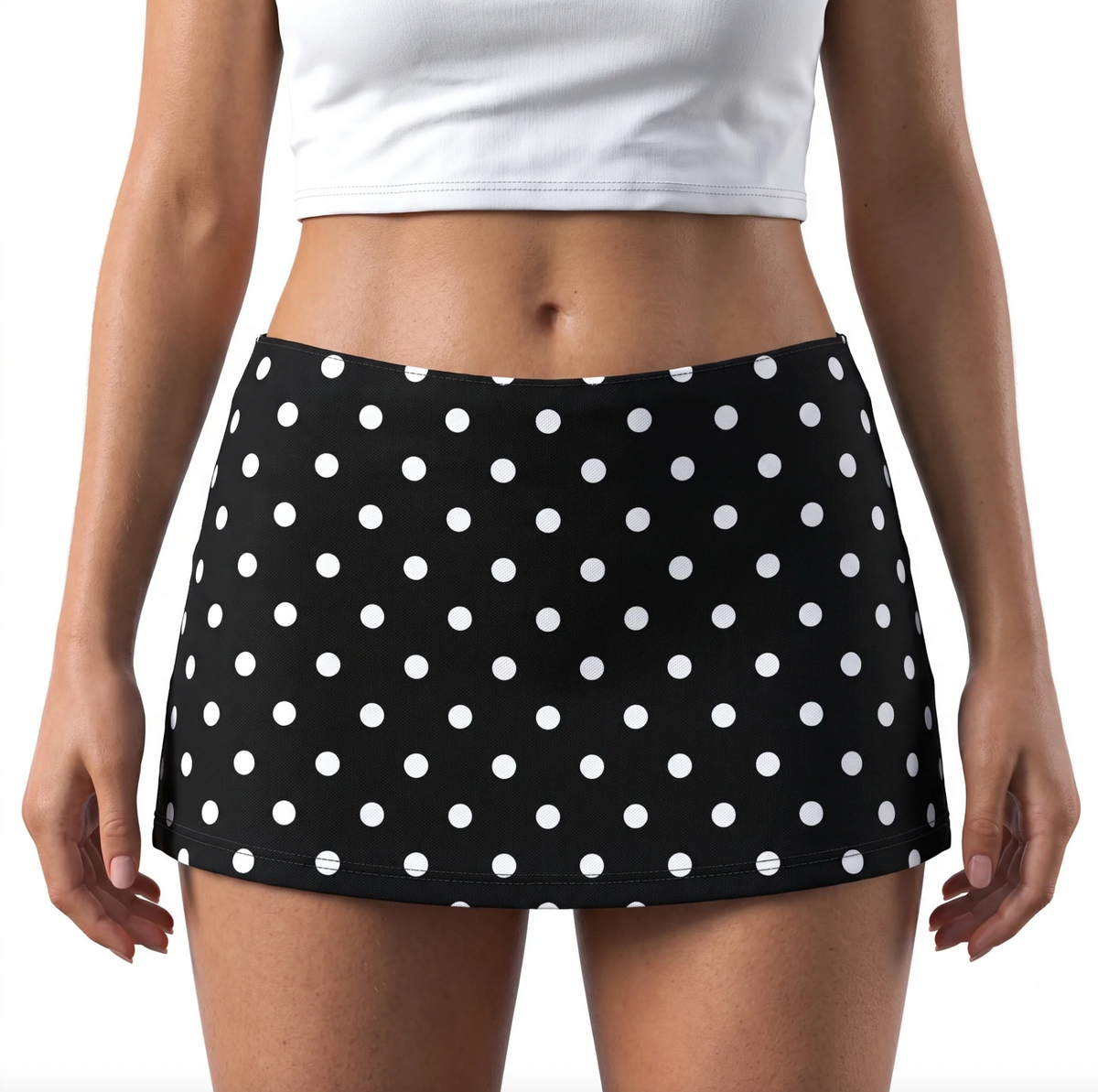 Low Waist Micro Mini Skorts