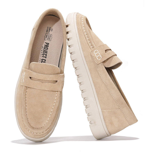 Cloud Cushioned Leather Loafers