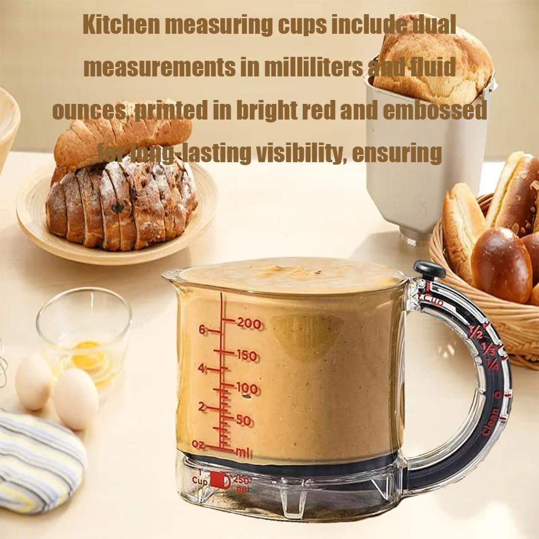 4-in-1 Adjustable Measuring Cup