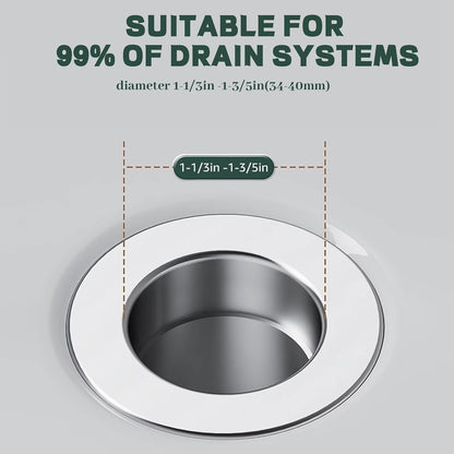 Universal Anti-Clog Sink Stopper