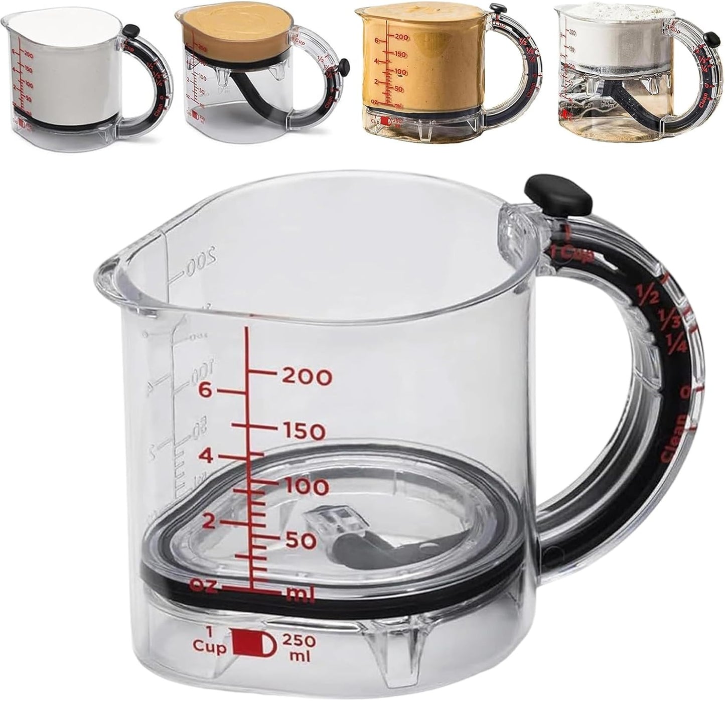 4-in-1 Adjustable Measuring Cup