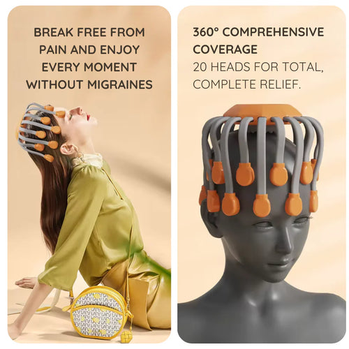 Head Massager for Migraine Relief
