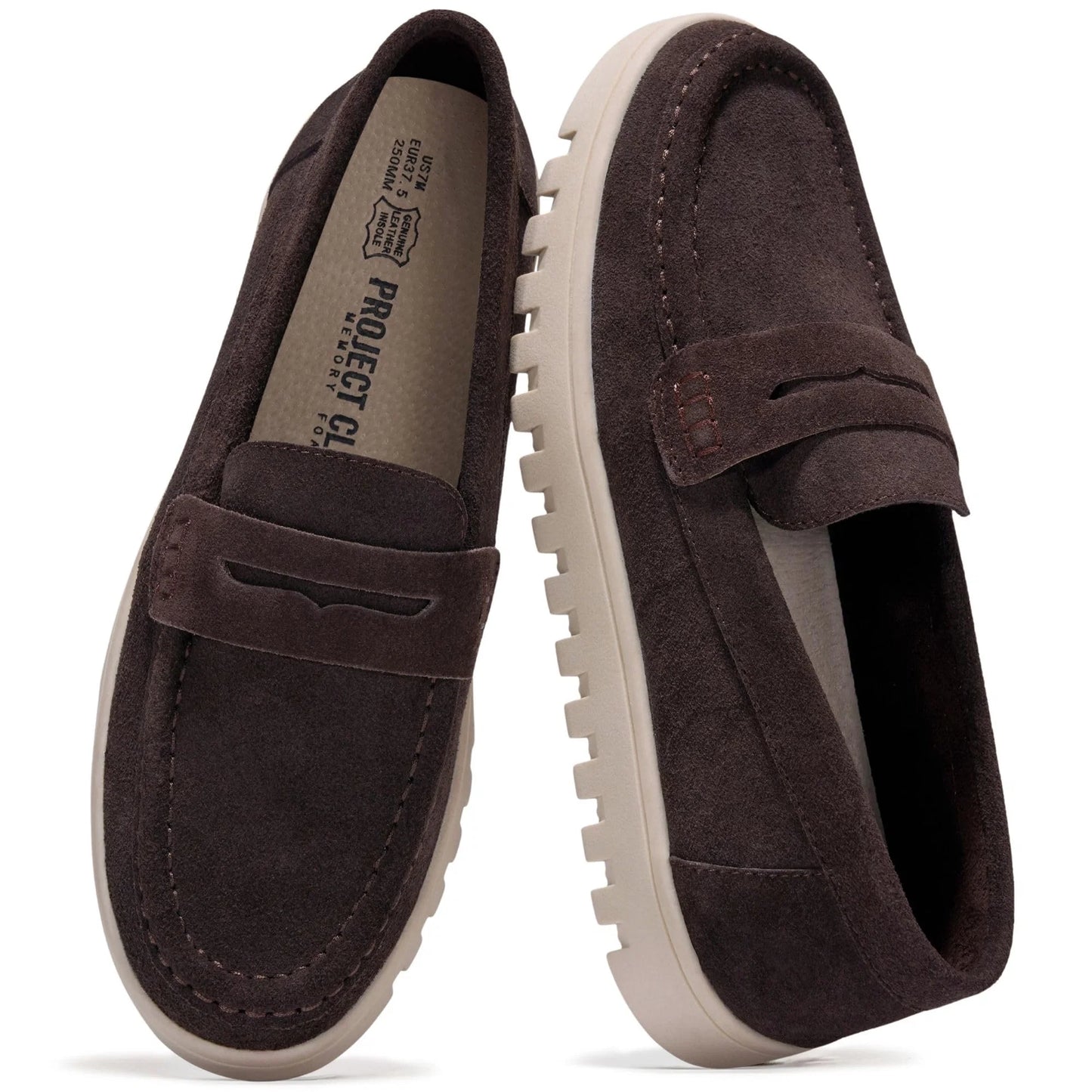 Cloud Cushioned Leather Loafers