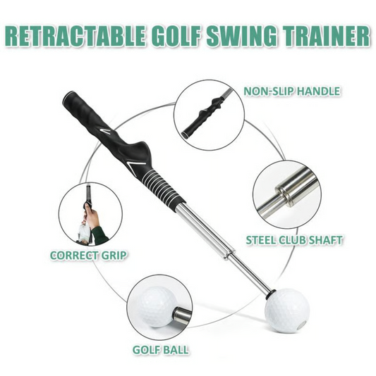 The Retractable Golf Swing Training Aid