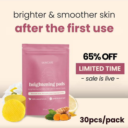 Brightening Turmeric & Kojic Acid Pads