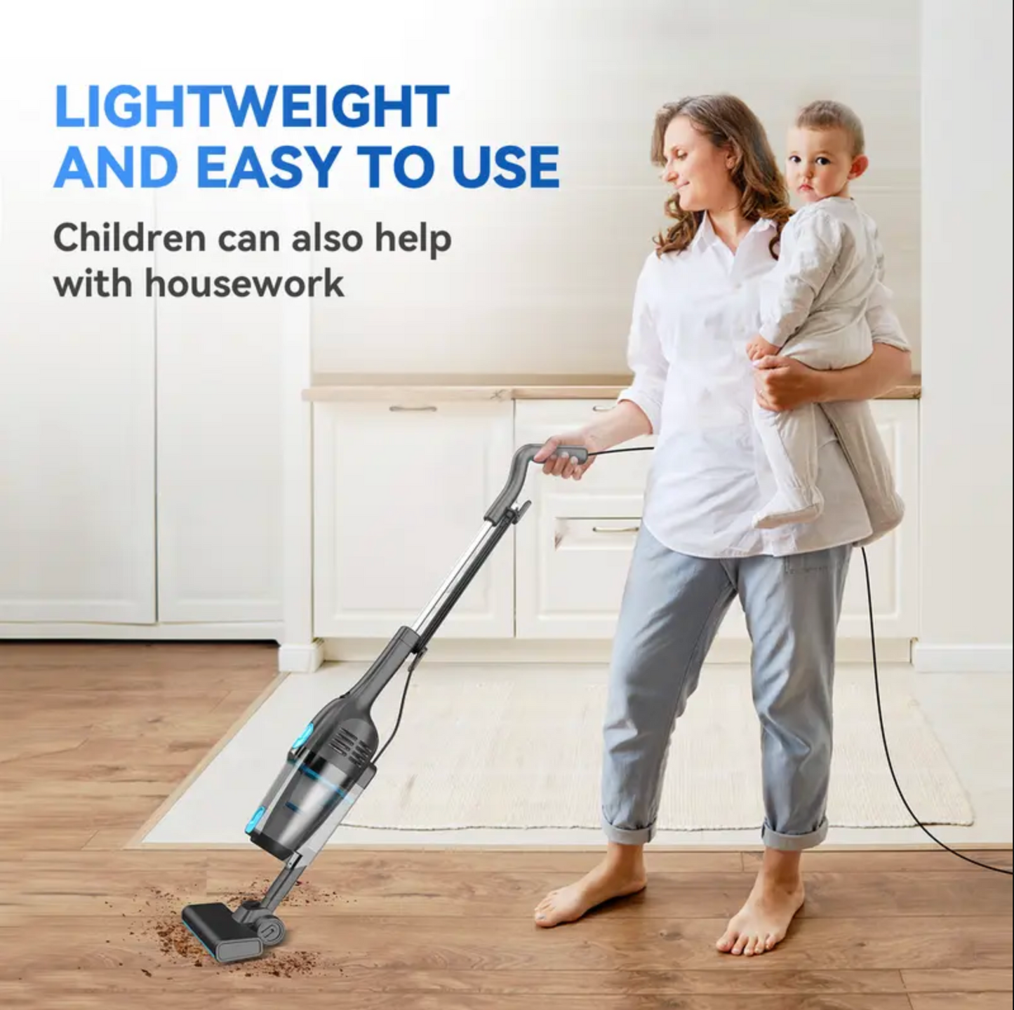 OtterZoom™ Ultra Lightweight Cordless Vacuum