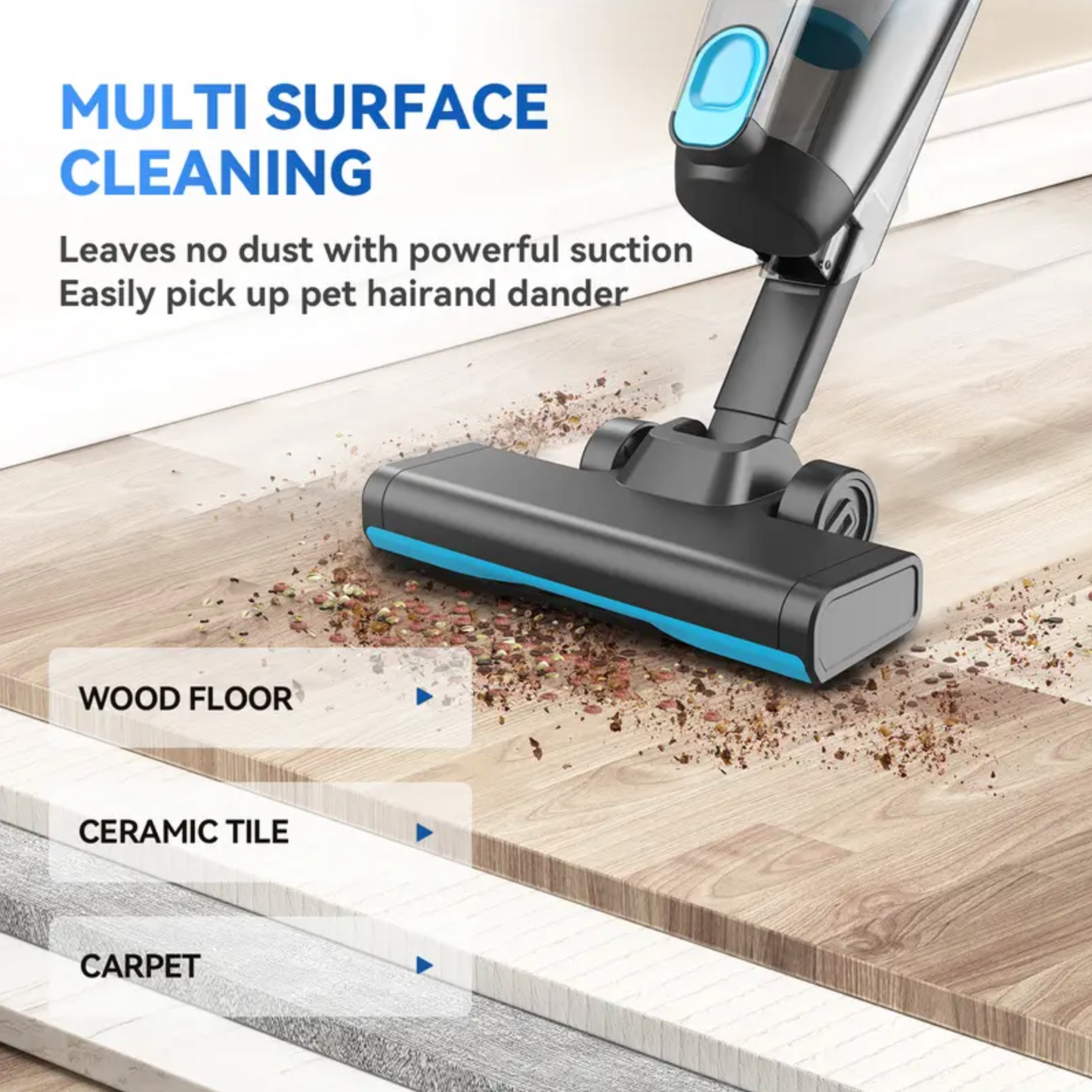 OtterZoom™ Ultra Lightweight Cordless Vacuum
