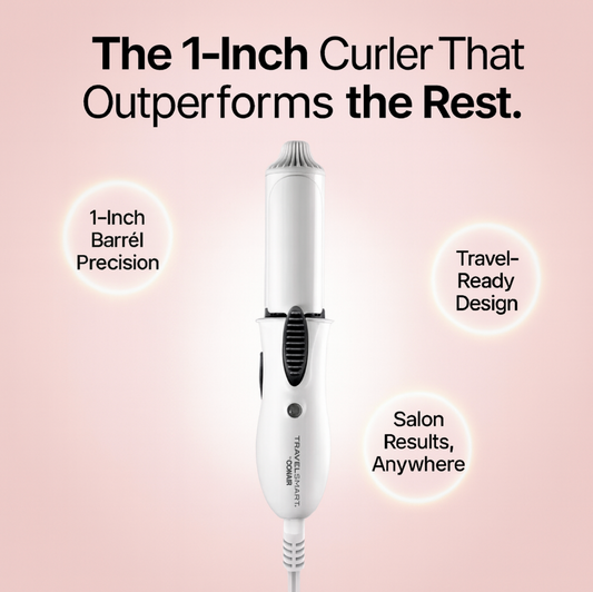 1" Curling Iron - Perfect Curls On-The-Go