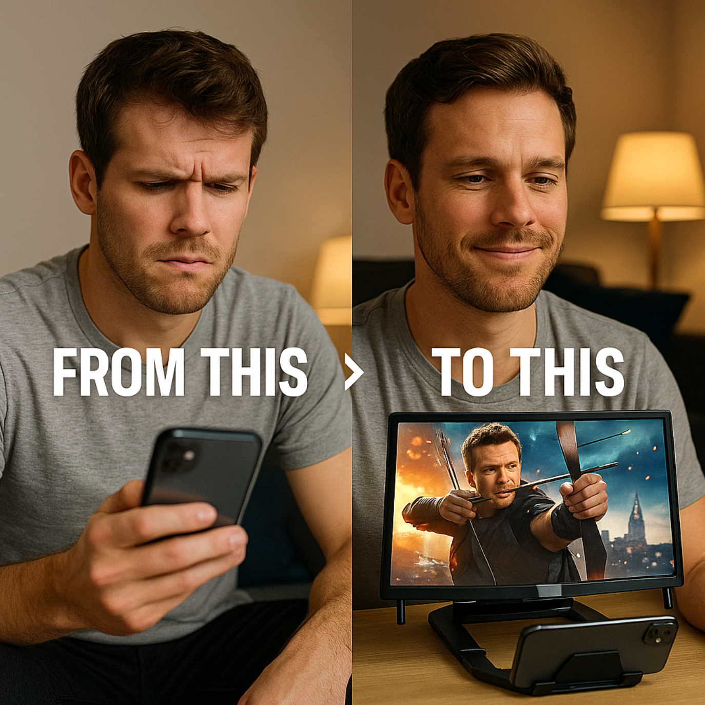 Ultra HD Phone Screen Magnifier