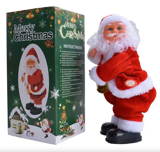 The Humorous Dancing Santa Claus