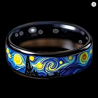 The Starry Night Ring