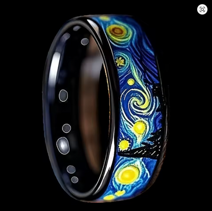 The Starry Night Ring