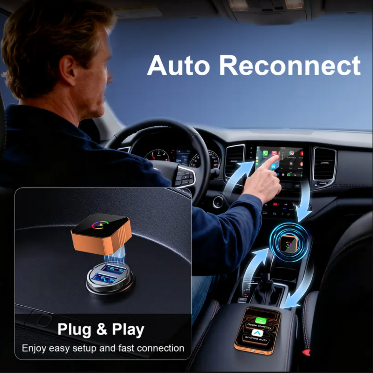 Wireless CarPlay Adapter