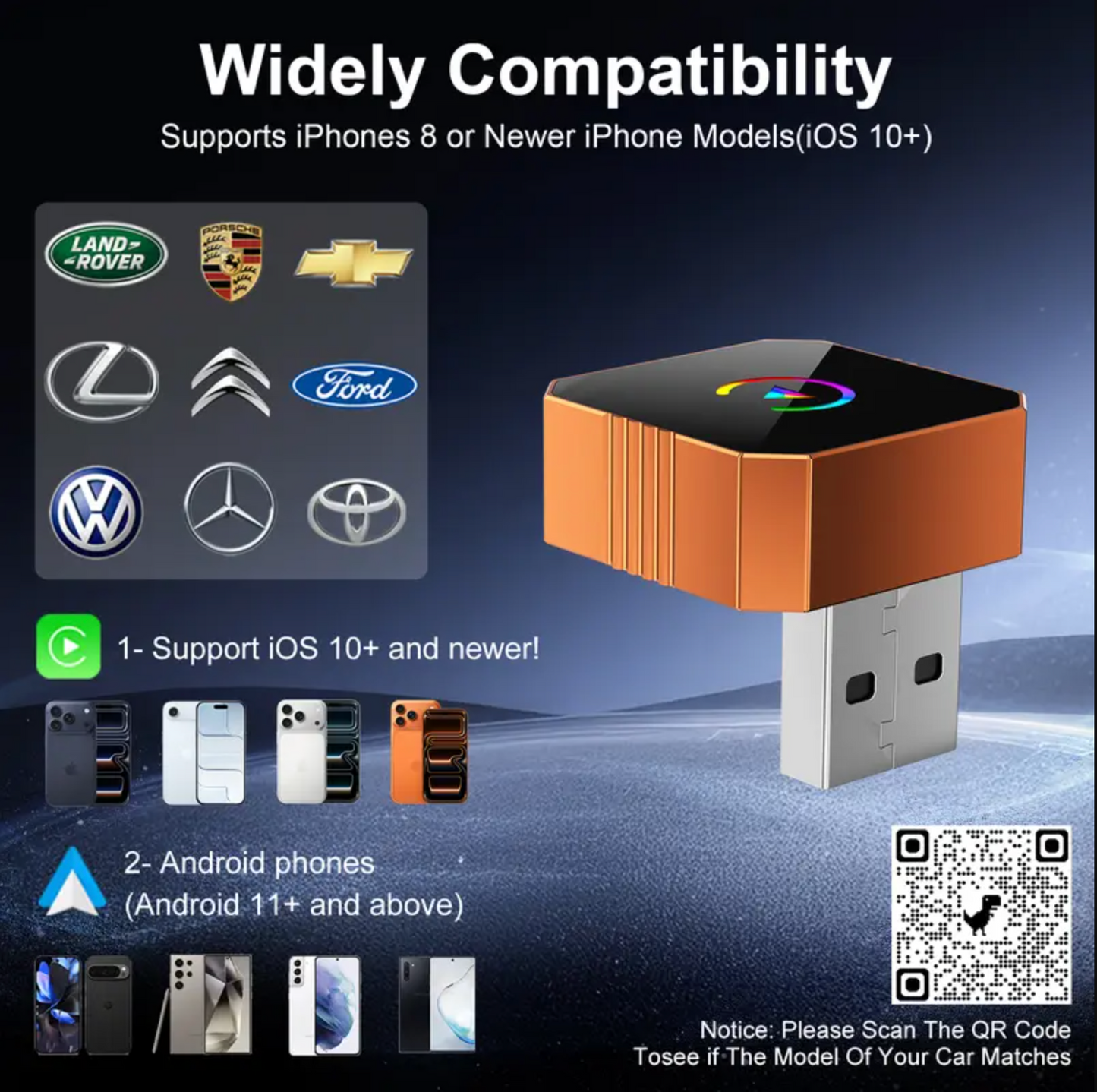 Wireless CarPlay Adapter