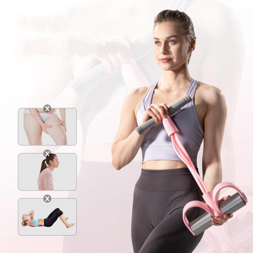 Multifunction Resistance Band with Pedals