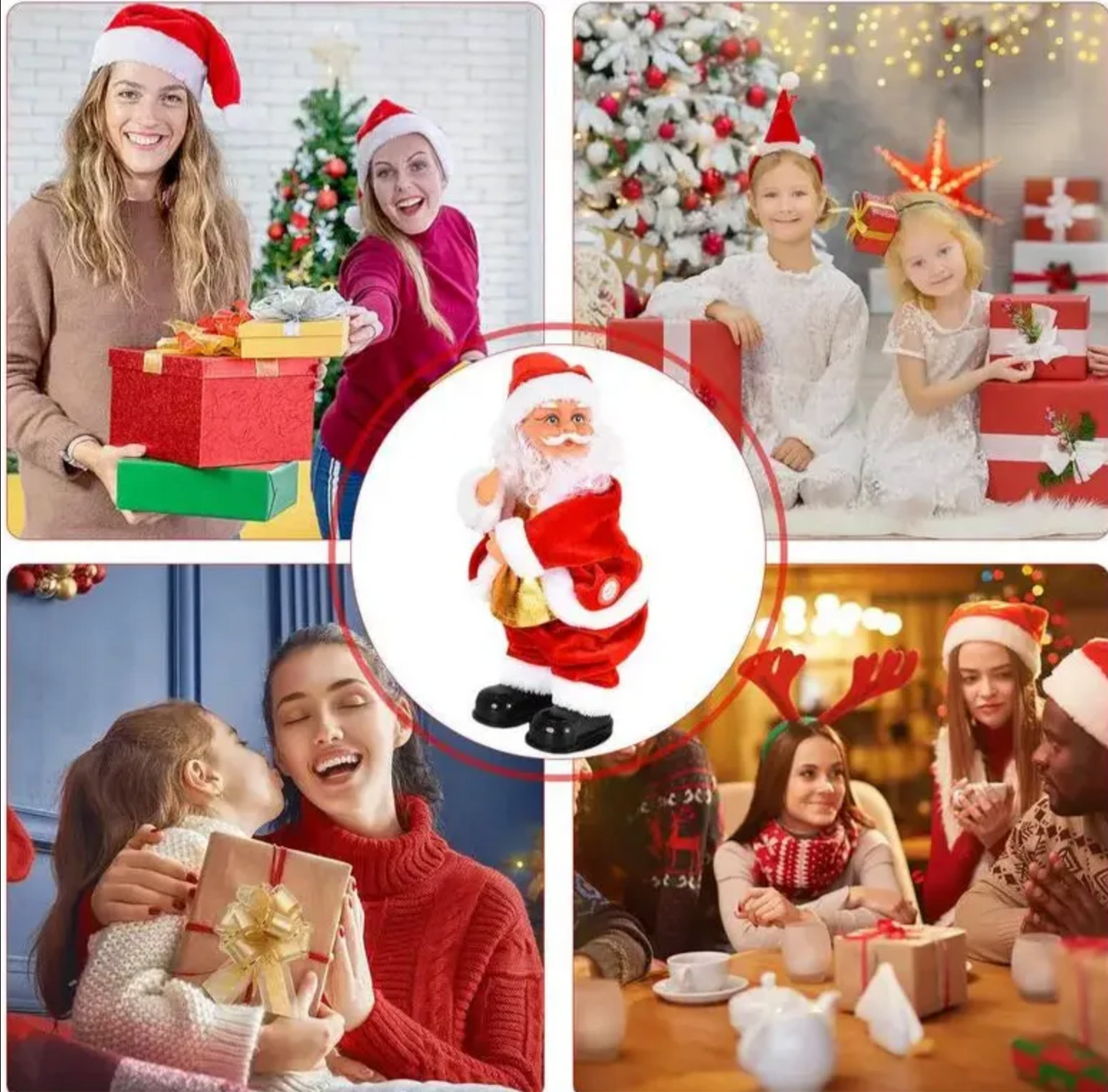 The Humorous Dancing Santa Claus