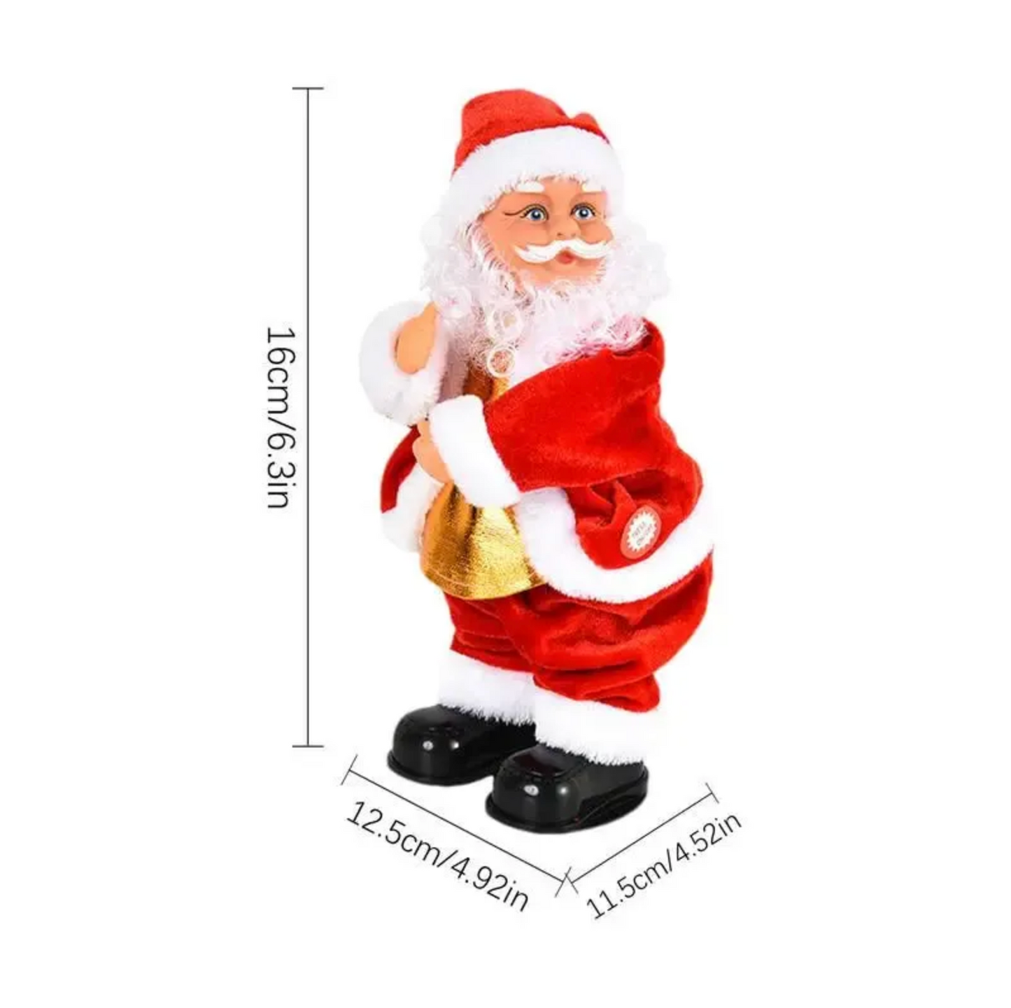 The Humorous Dancing Santa Claus