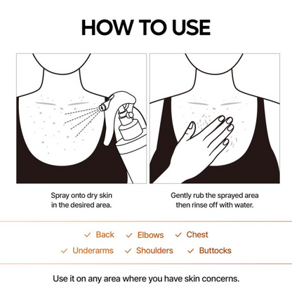 Exfoliating Kojic Acid Turmeric Spray