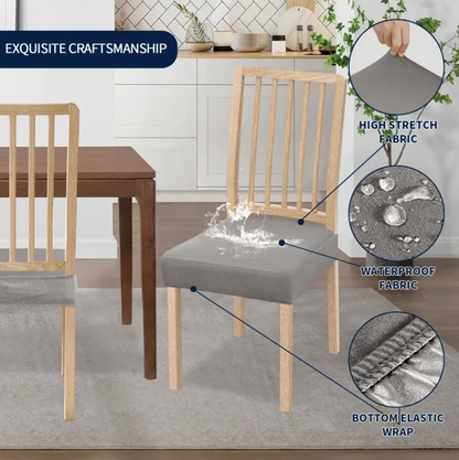 100% Waterproof Seat Covers for Dining Chairs
