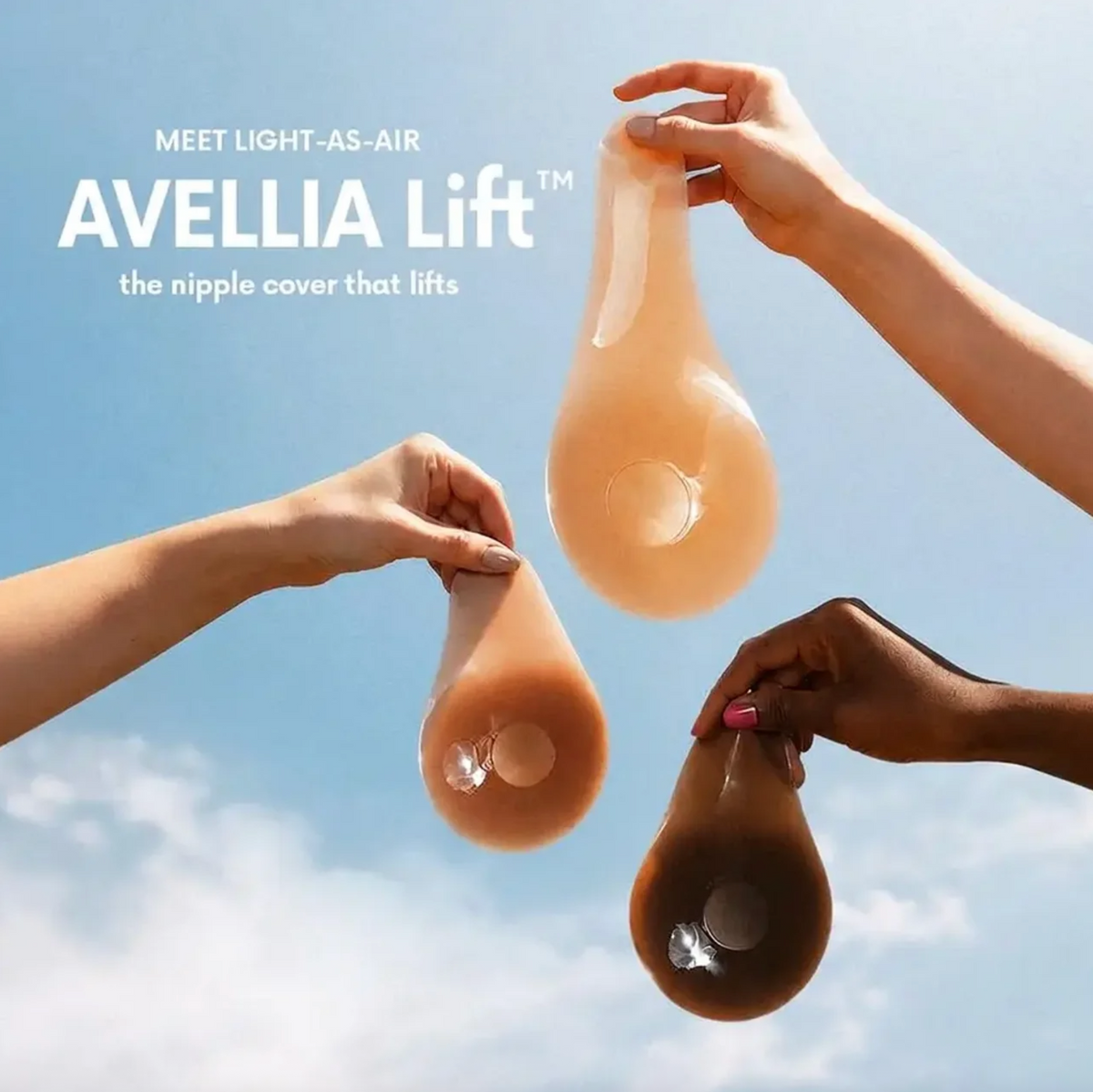 The Avellia Lift - The Nipple Cover that lifts