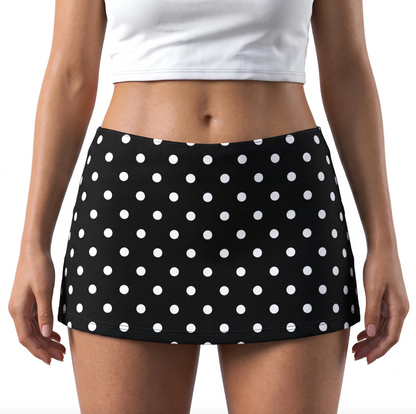 Low Waist Micro Mini Skorts