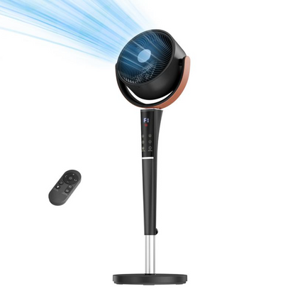 Standing LED Light Pedestal Fan