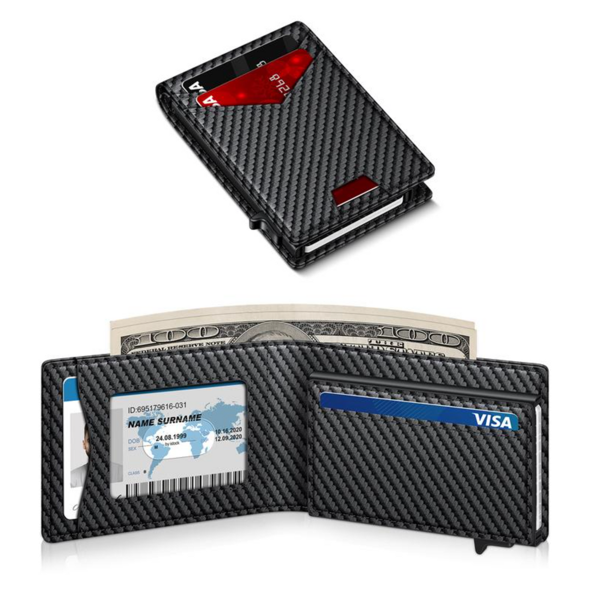 RFID-Protection Bifold Wallet