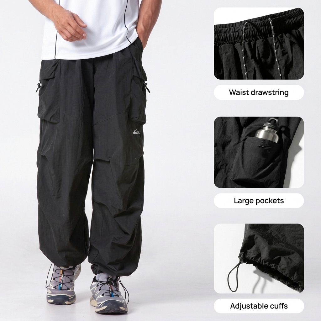 Loose-Fit Trail Pants